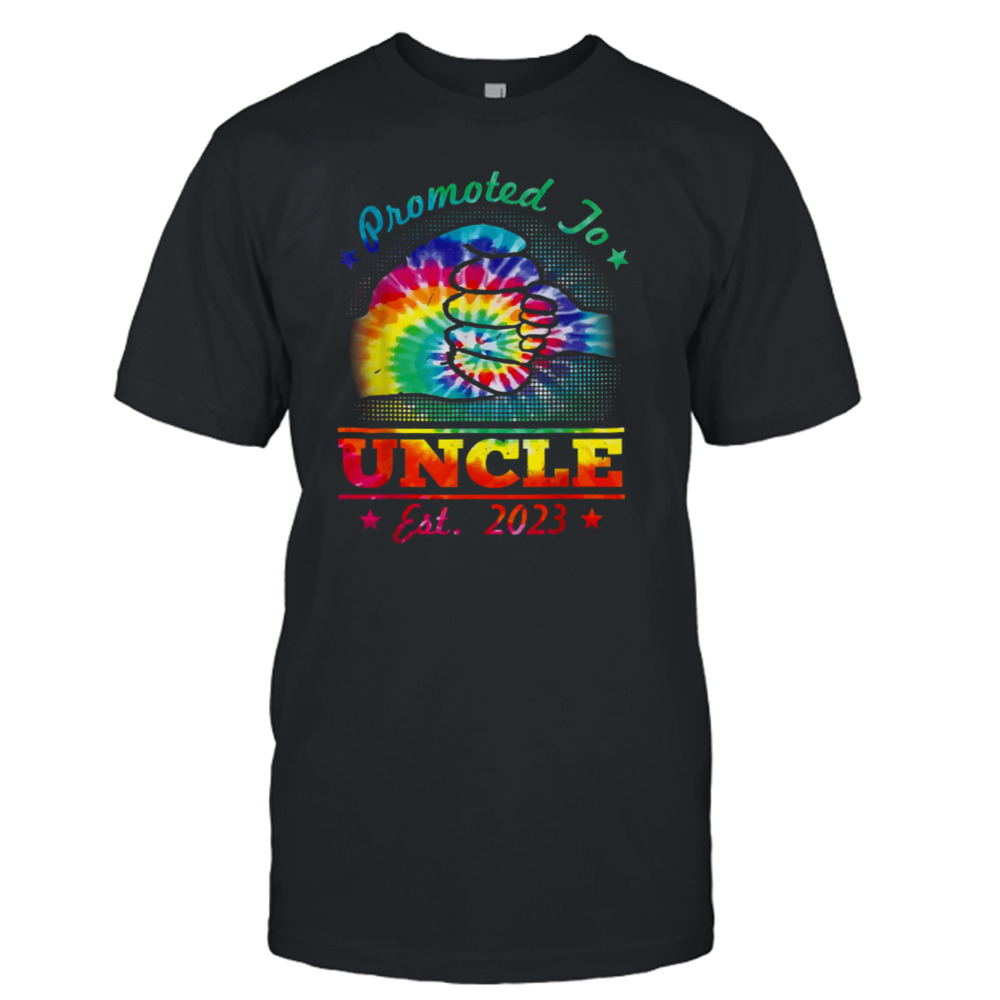 Promoted To Uncle 2023 First Time Uncle Father’s Day T-Shirt