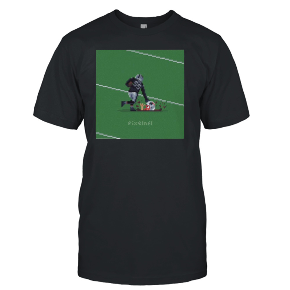 Raider nation chandlerjones pixelNFL T-shirt