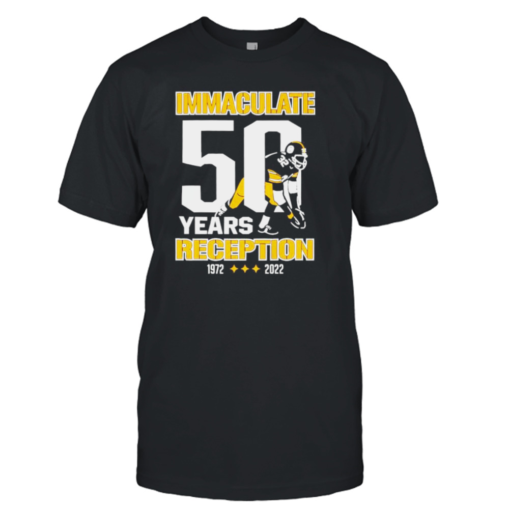 Rip Franco Harris Immaculate 50 years reception 1972 2022 shirt