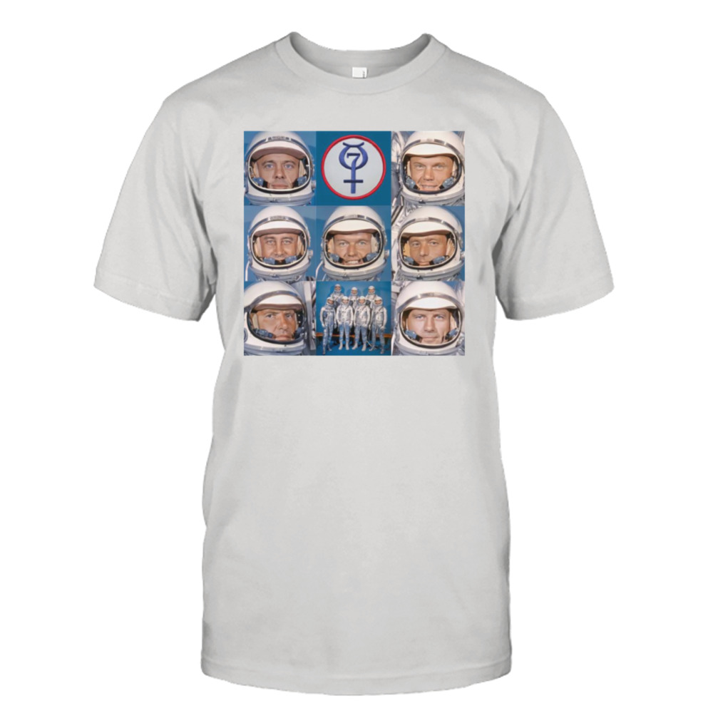 The Mercury Seven For The Project Mercury shirt