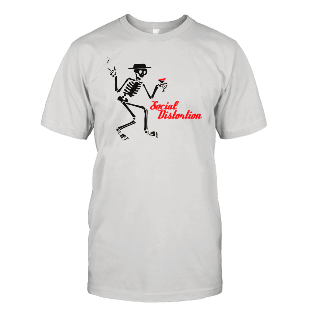 The Skeleton Social Distortion Art shirt