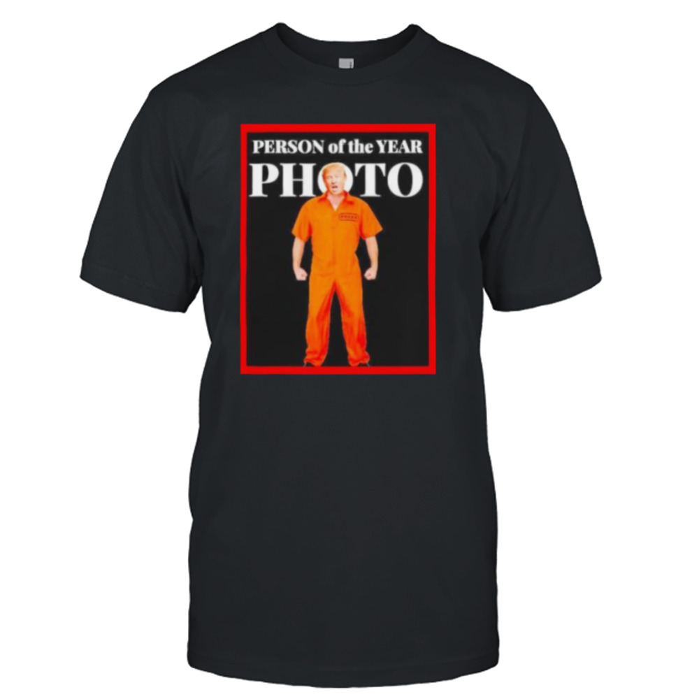 person of the year photo magazine Donald Trump shirt