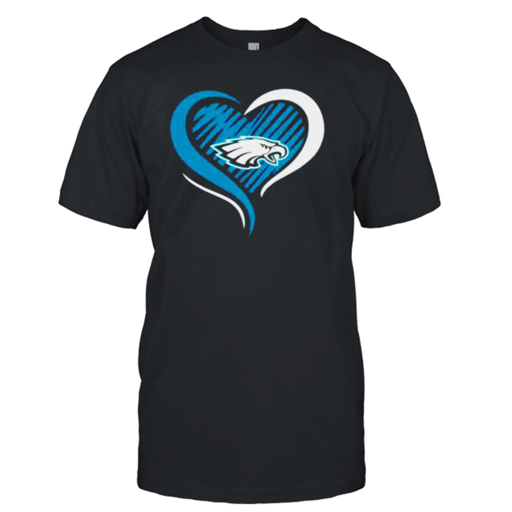 philadelphia Eagles heart shirt