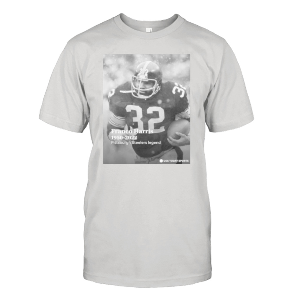 rip Franco Harris Pittsburgh Steelers legend 1950 2022 shirt