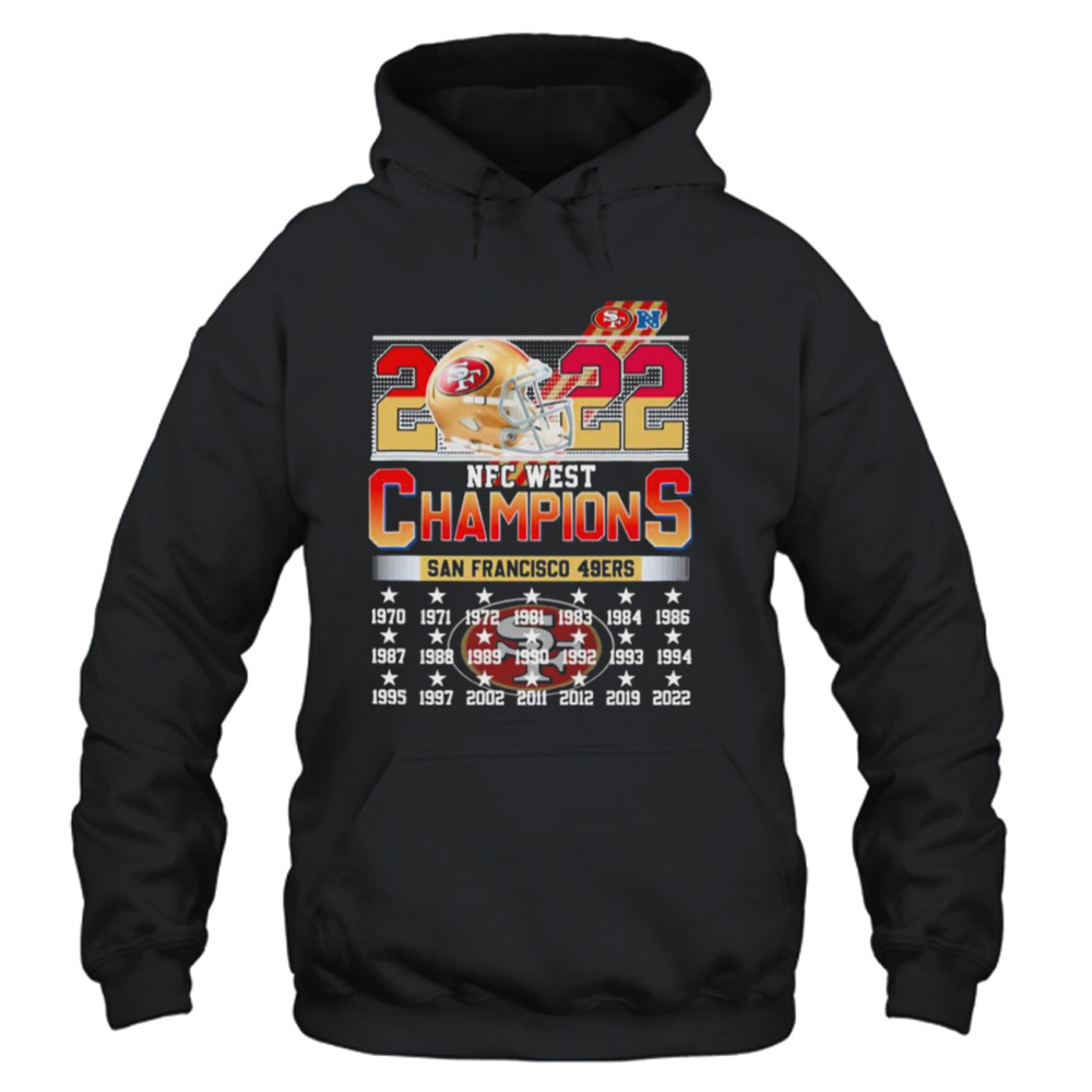 2022 NFC West Champions San Francisco 49ers 1970 2022 Shirt - Limotees