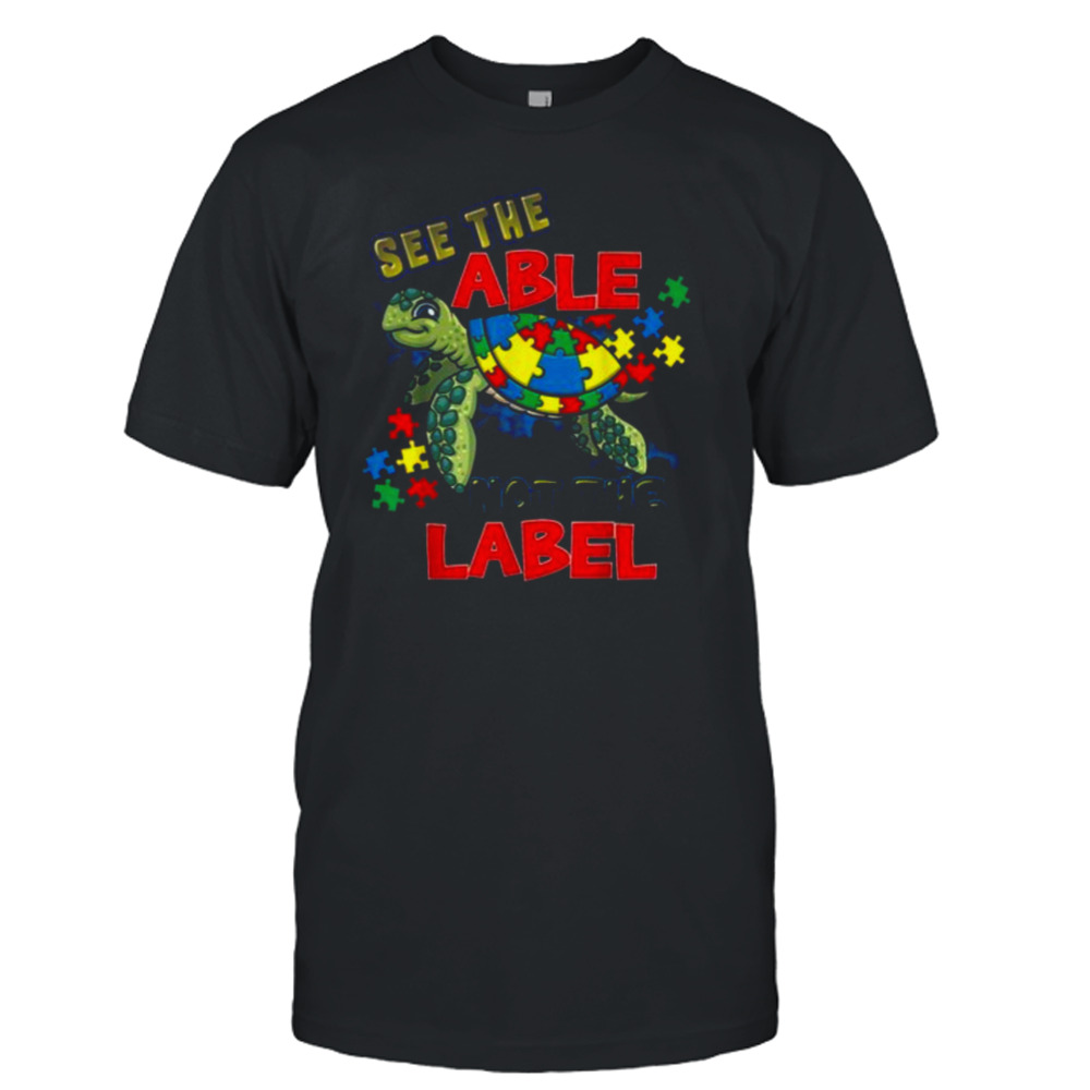 Autism Awareness Turtle Shirt