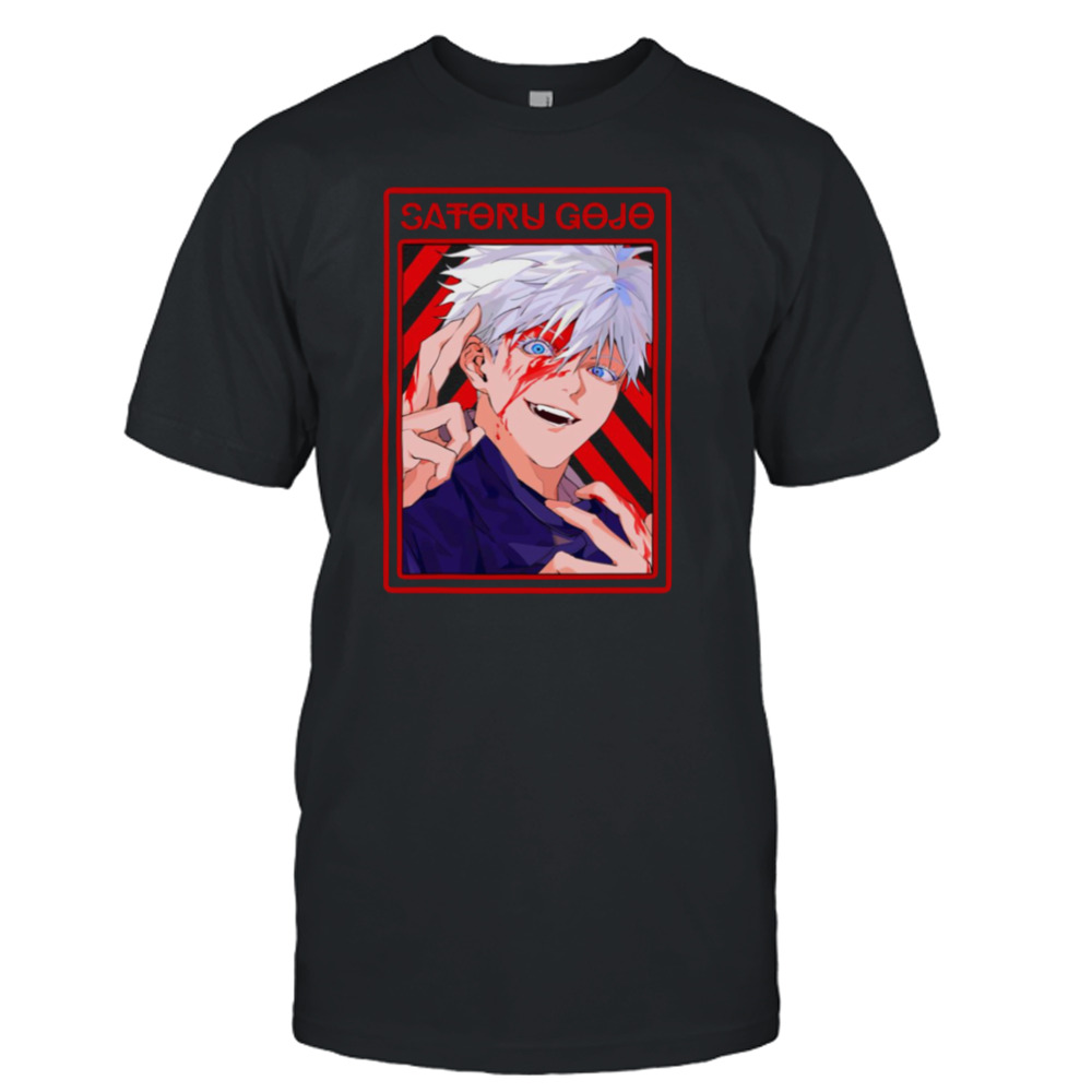 Bloody Head Satoru Gojo Jujutsu Kaisen Anime Vintage shirt