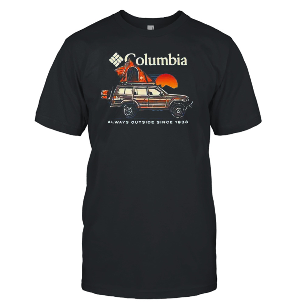 Crawl Columbia Always Outside Since 1938 Shirt