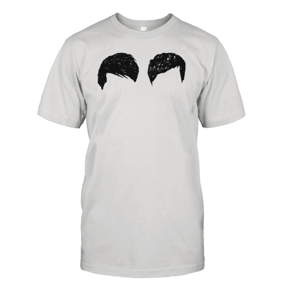 Dan and phil fringe hair T-shirt