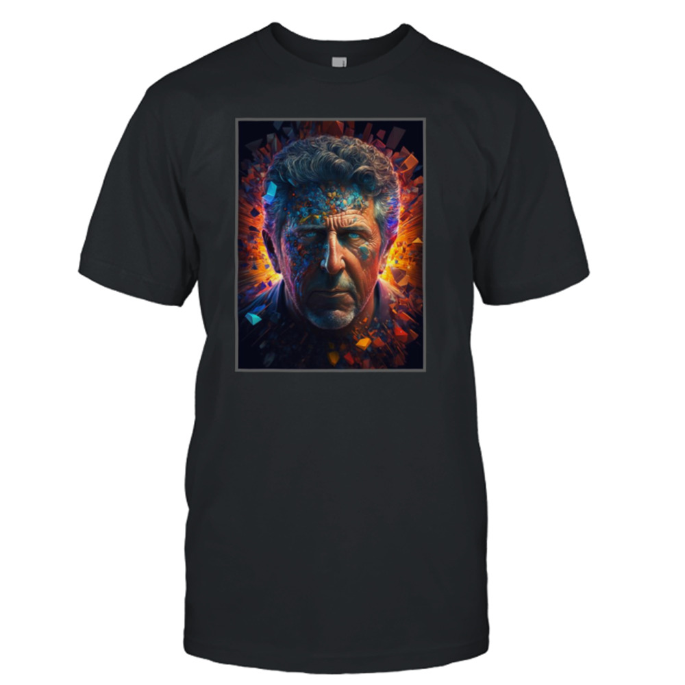 Digital Art Of Mike Leach shirt