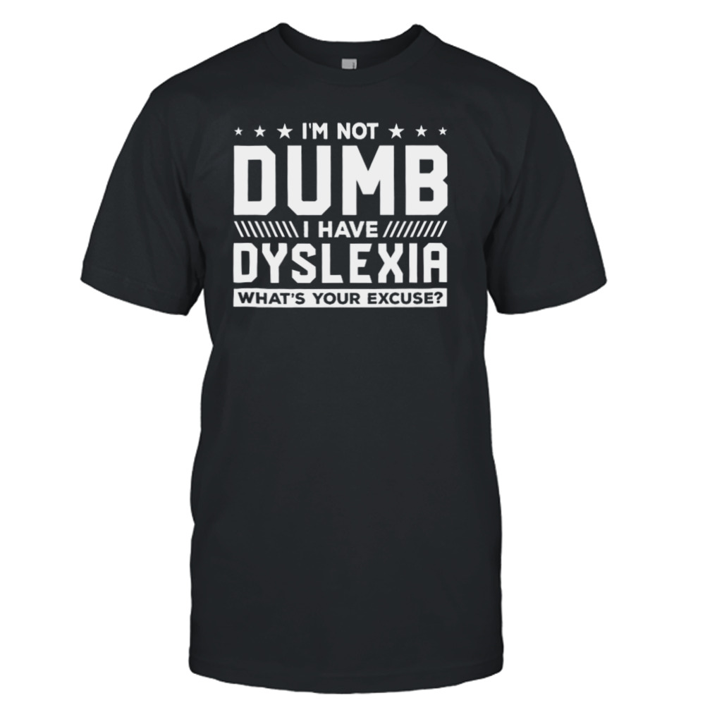 Dyslexia Awareness Shirt