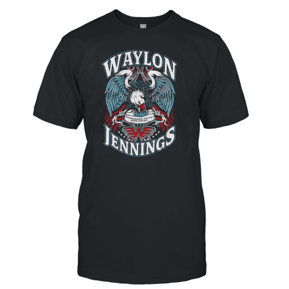 Lonesome On’ry and Mean Waylon Jennings shirt