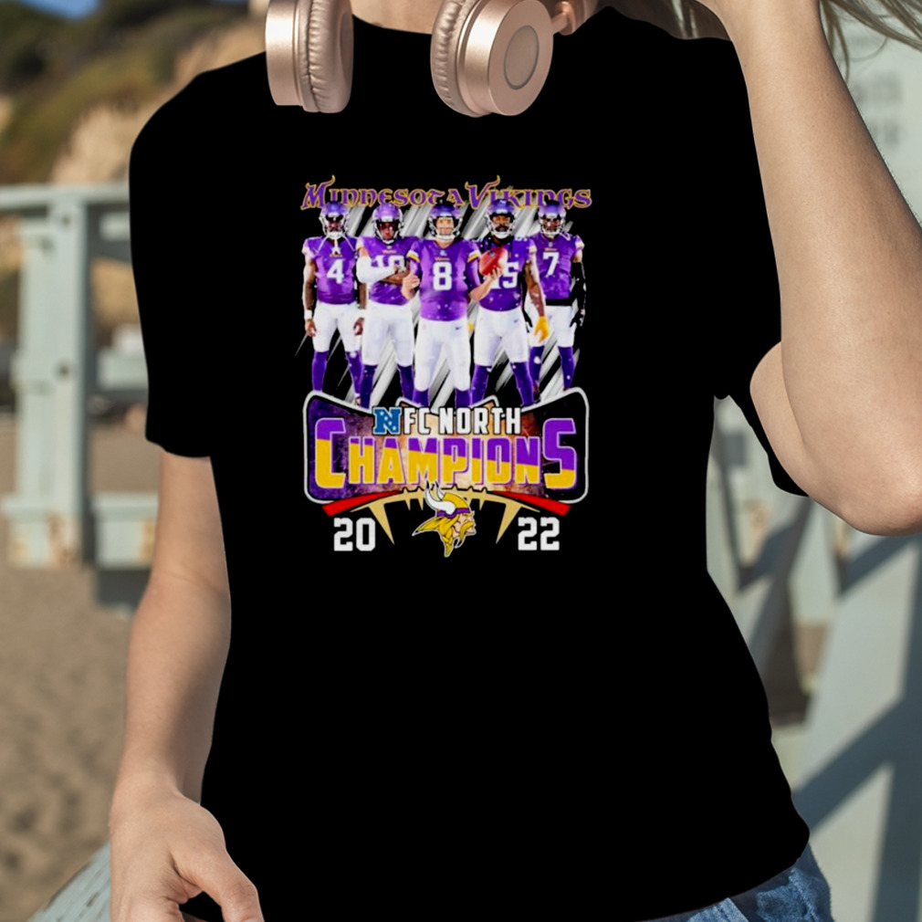 Minnesota Vikings Nfc North 2022 Skol Champions T-Shirt - Trending