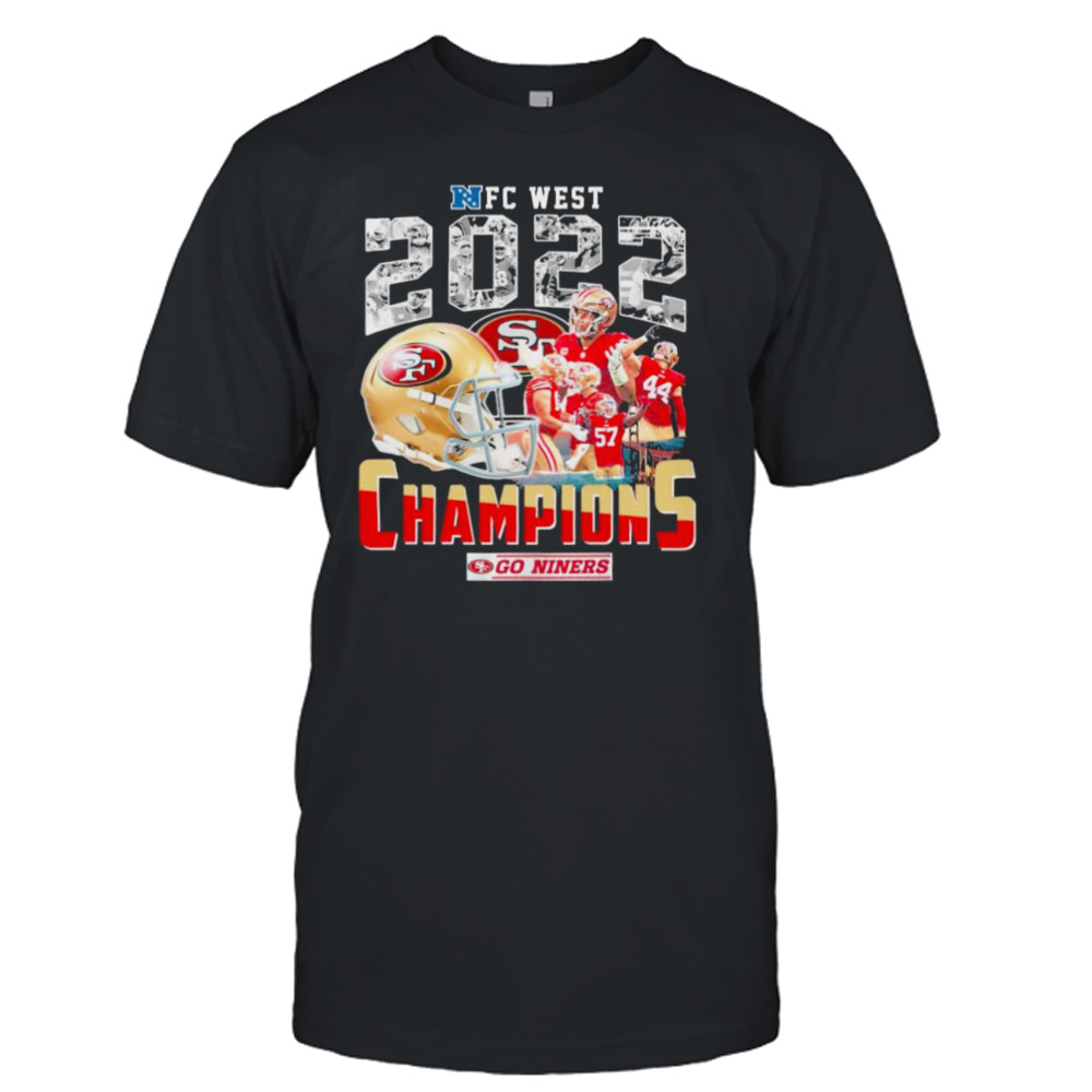 NFC West 2022 Champions Go Niners San Francisco 49ers Shirt