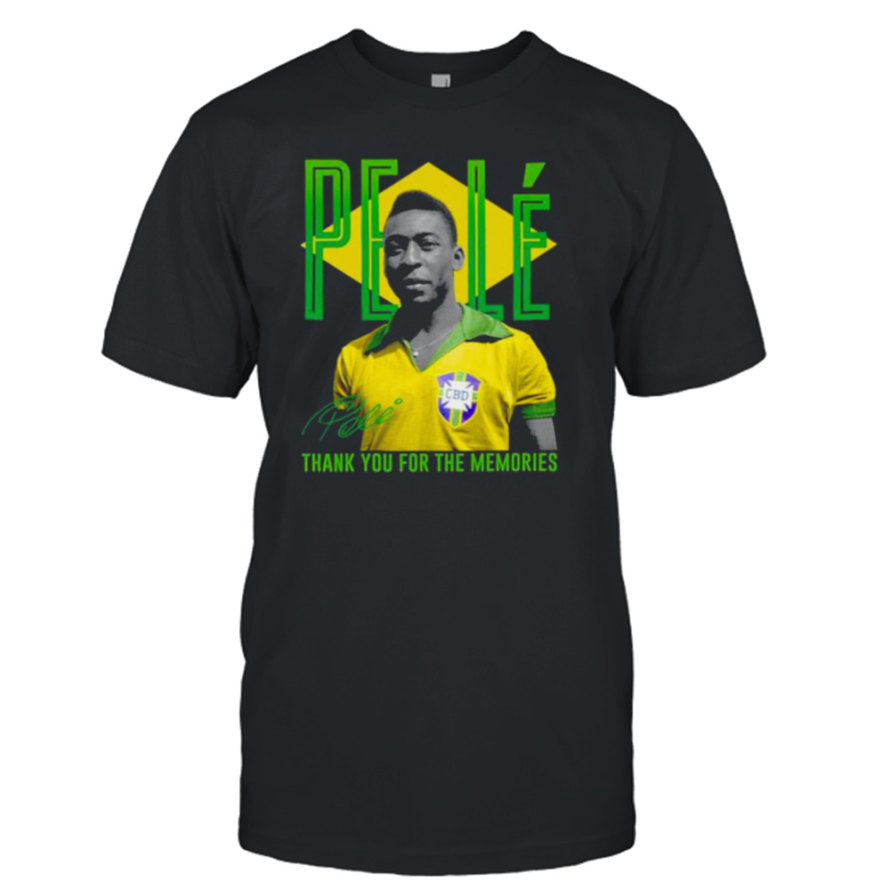 Pele 1940 2022 Thank You For The Memories signature Shirt