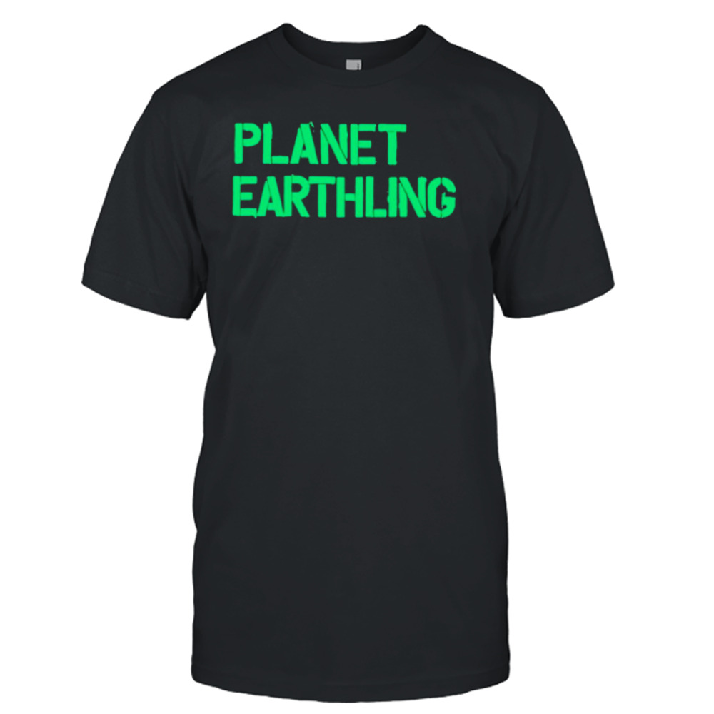 Planet earthling T-shirt