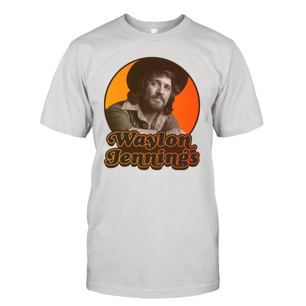 Retro Waylon Jennings shirt