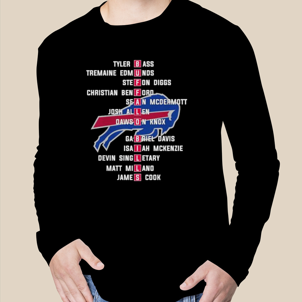 Roster Buffalo Bills 2022 AFC East division Champions shirt