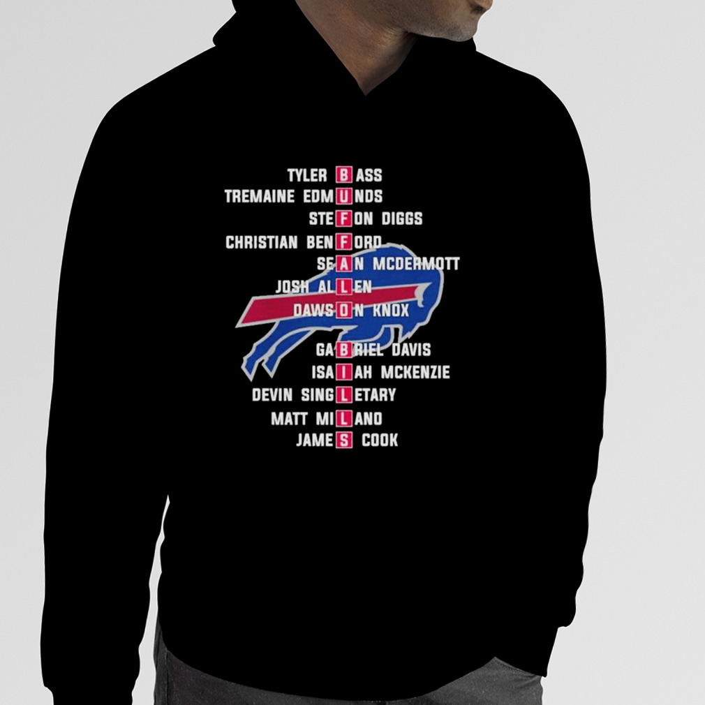 Roster Buffalo Bills 2022 Afc East Division Champions T-Shirt - Hnatee