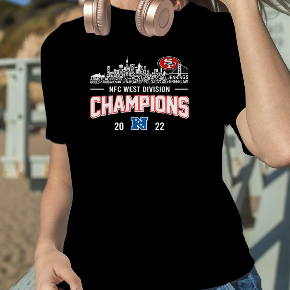 Official 2022 NFC West Champions San Francisco 49ers shirt, hoodie