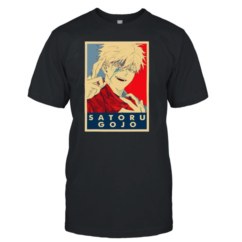 Satoru Gojo Sensei Jujutsu Kaisen Anime Hope Style Art shirt