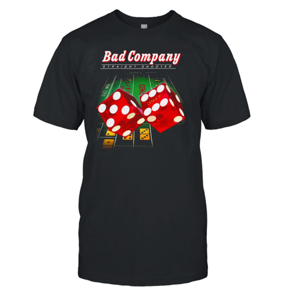 Straight Shooter Bad Company Band Vintage Retro Graphic shirt