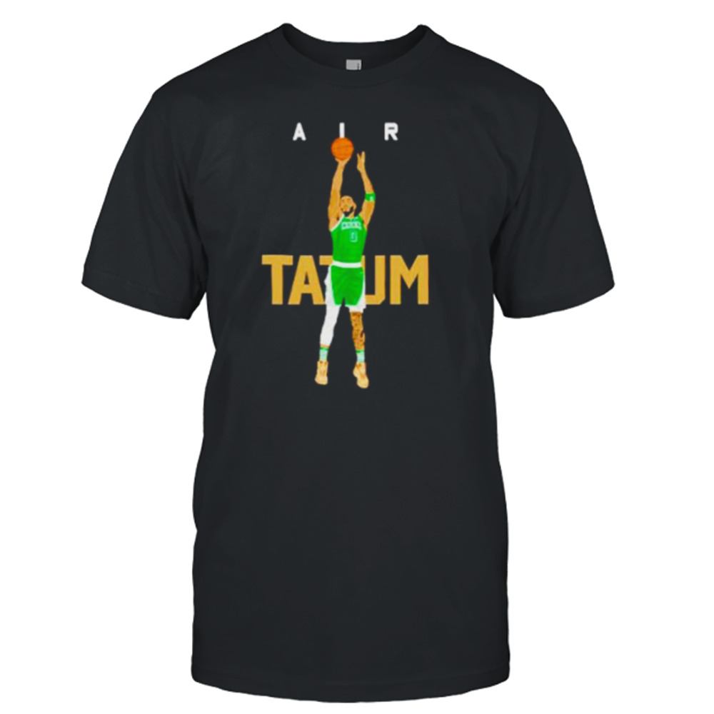 air Tatum Jayson Tatum Boston Celtics basketball jump shoot shirt