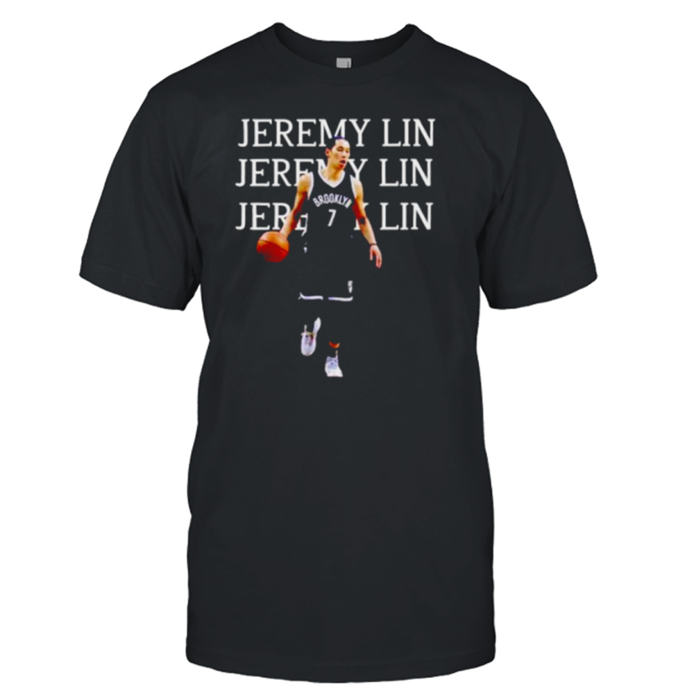 jeremy Lin Brooklyn basketball jersey shirt