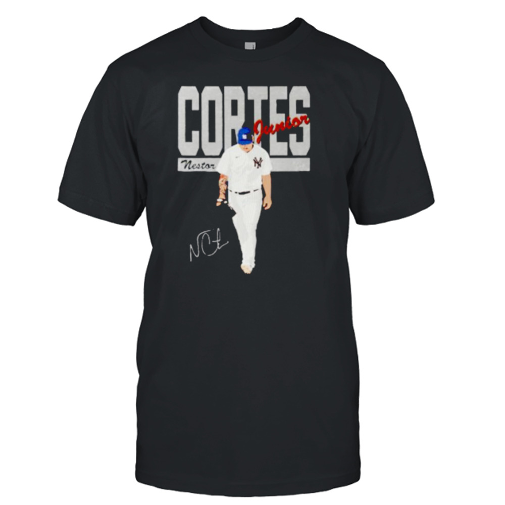 nestor Cortes Jr New York Yankees signature shirt