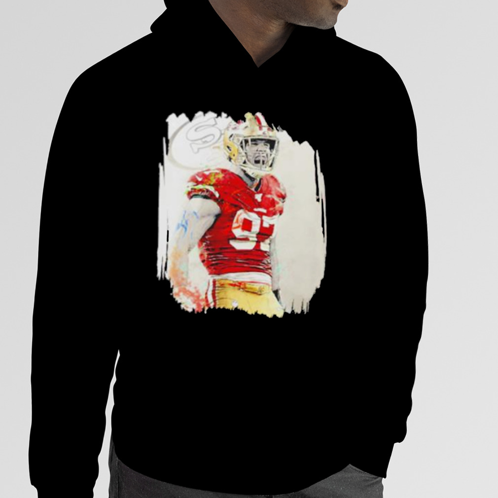 Nick Bosa San Francisco 49Ers Screaming T- shirt - Snowshirt