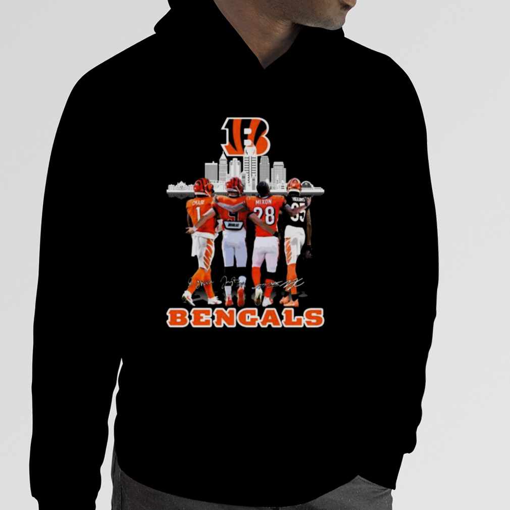 Cincinnati Bengals Lines Logo Sport 2023 Shirt - Shibtee Clothing