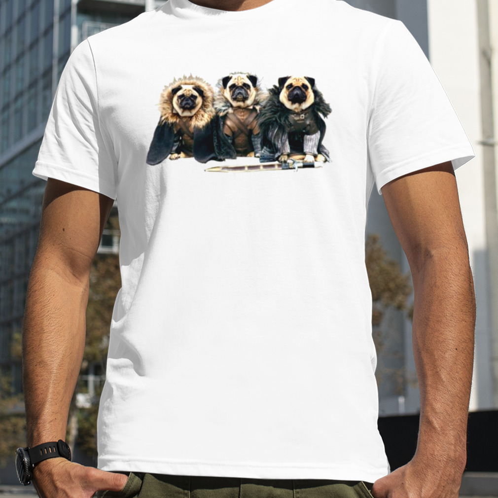 Game Of Bones Game Of Thrones Parody With Pugs shirt
