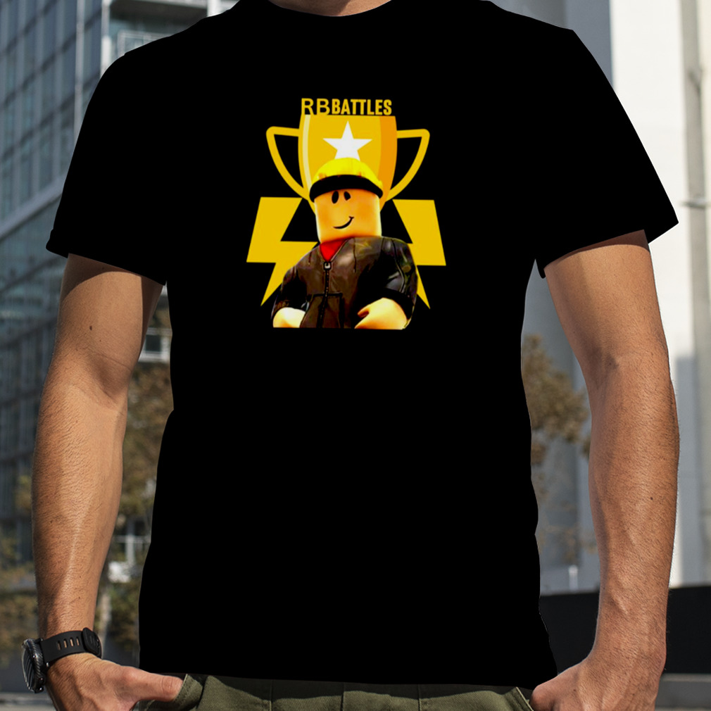 Golden Trophy Rb Battles Roblox shirt