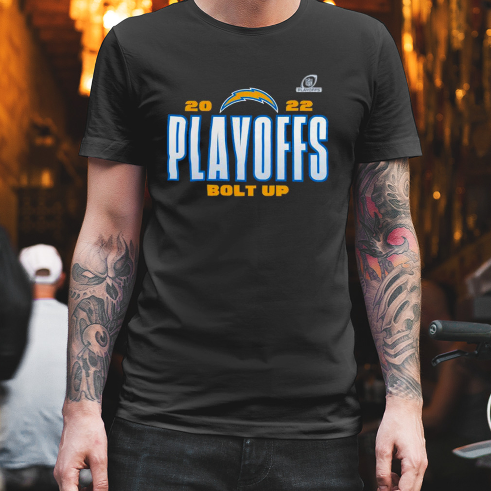 Los Angeles Chargers We're in 2022 NFL Playoffs shirt, hoodie