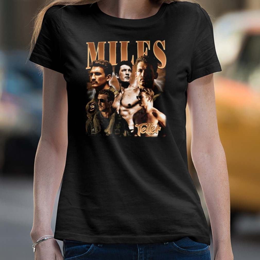 Retro Miles Teller Top Gun Maverick Gift For Fan T-Shirt