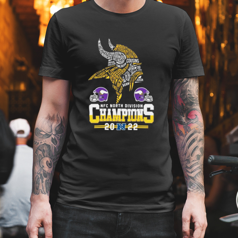 Vikings Football 2022 NFC North Champions Unisex Hoodie - Trends