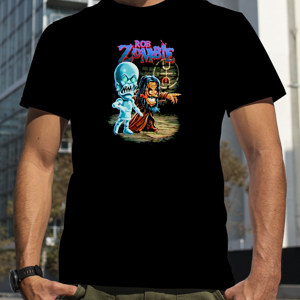 The Parody Of Rob Zombie Retro Art Graphic shirt
