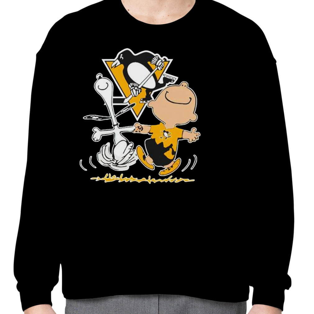 The Peanuts Charlie Brown And Snoopy Watching Moon Pittsburgh Steelers  Halloween Shirt - Mugteeco