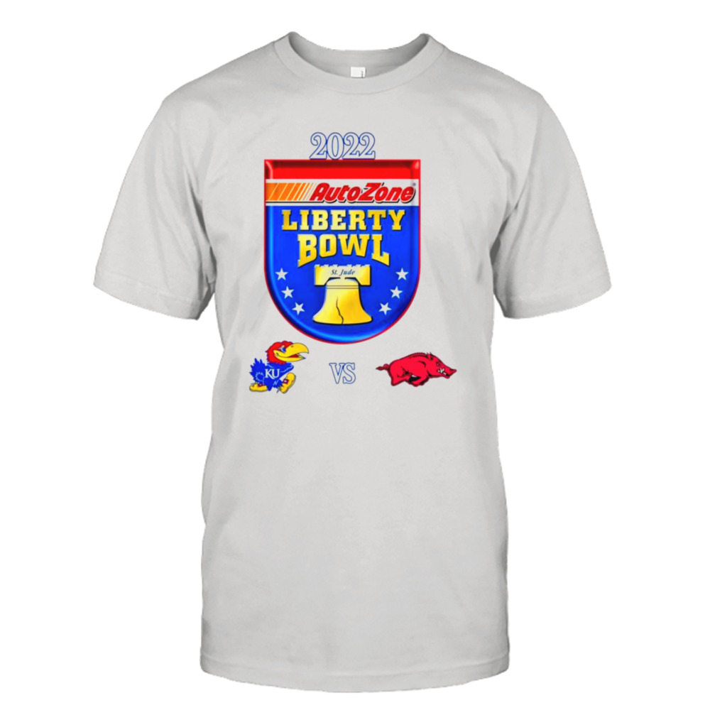 2022 AutoZone Liberty Bowl Kansas vs Arkansas shirt