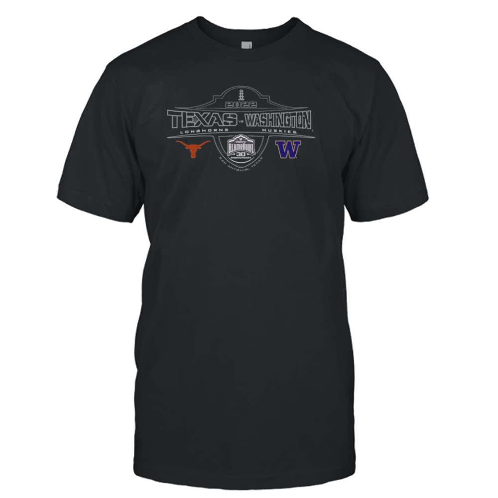 2022 Valero Alamo Bowl 2-Team Texas Longhorn vs Washington Huskies shirt