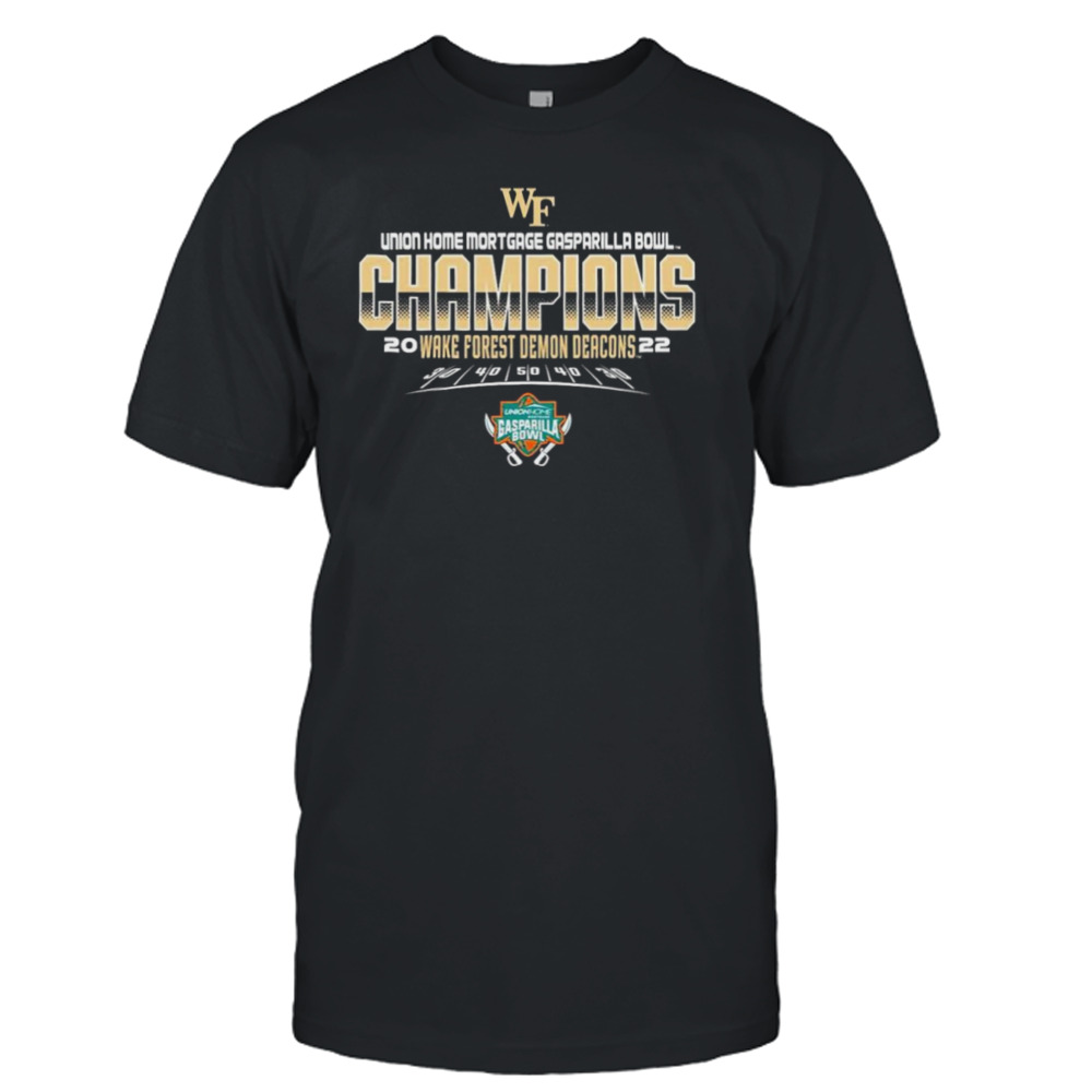 2022 Wake Forest Football Gasparilla Bowl Champions Shirt