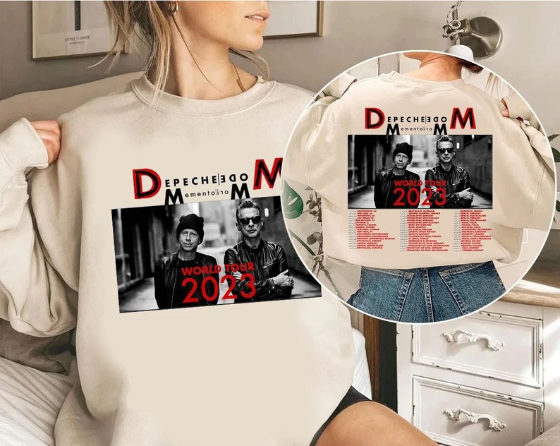 2023 Depeche Mode Memento Mori World Tour Shirt, Depeche Mode Tour 2023 Shirt, Depeche Mode World Tour Shirt, 2023 Rock Tour Shirt