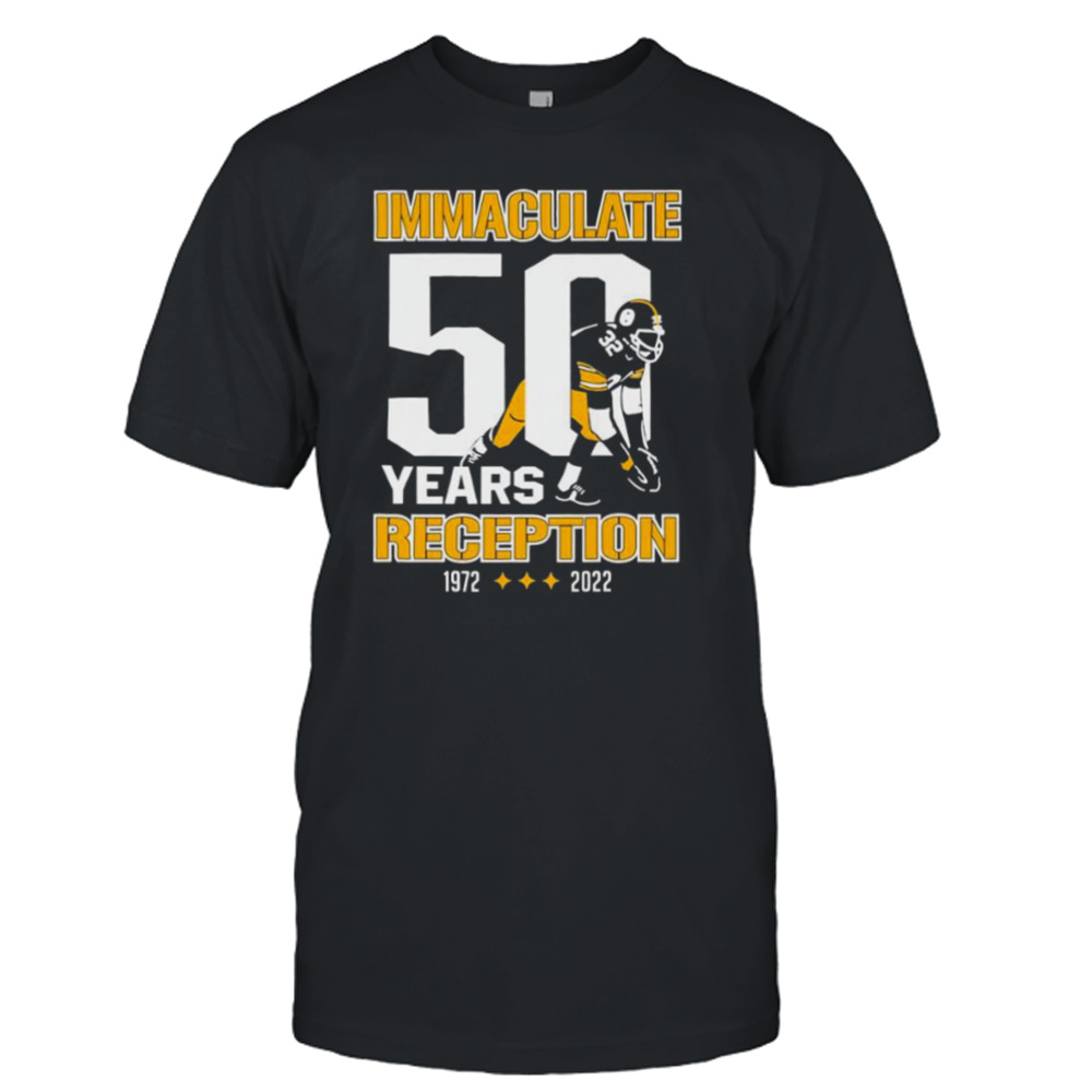 50 Years Immaculate Reception Franco Harris 1972-2022 Shirt