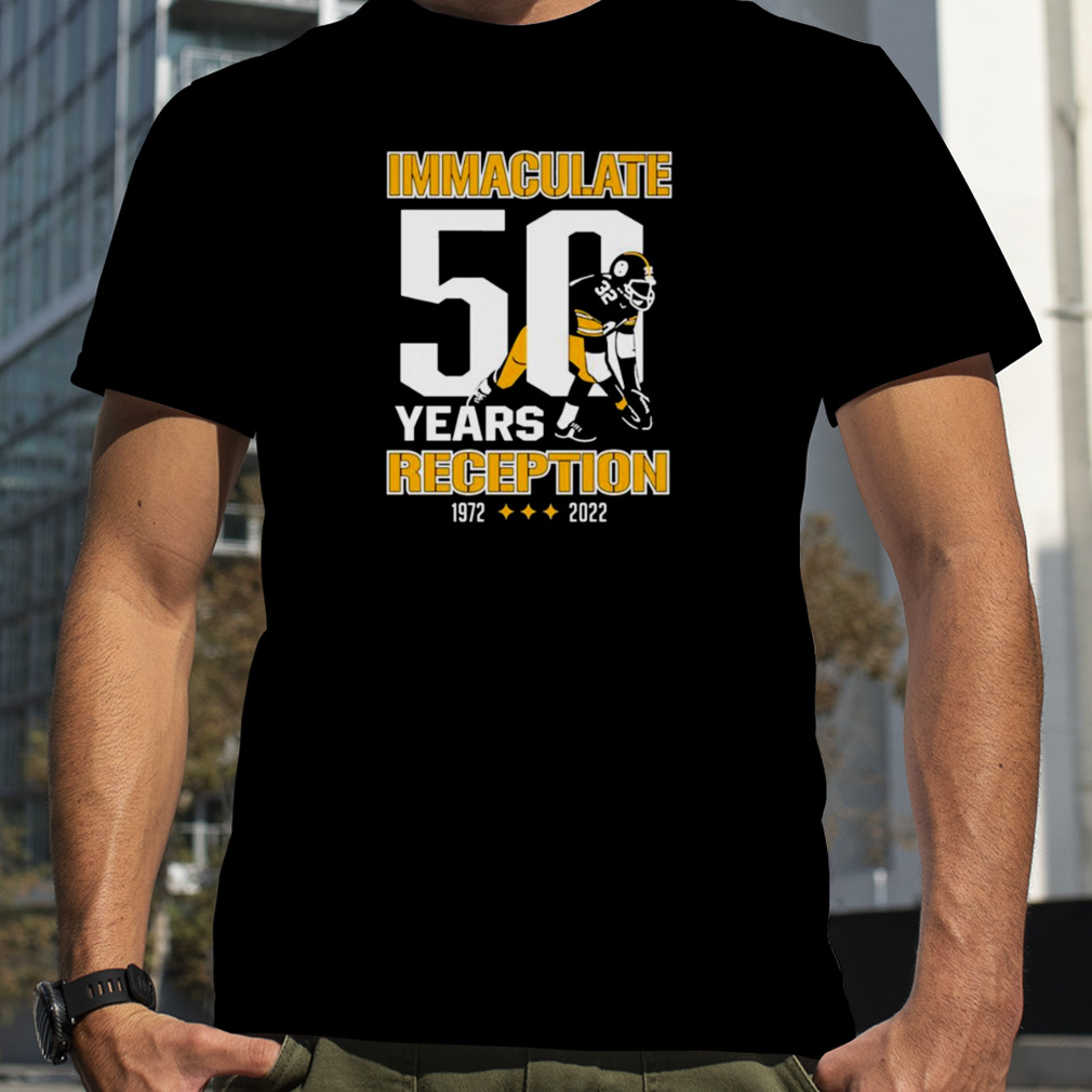 50 Years Immaculate Reception Franco Harris 1972-2022 Shirt