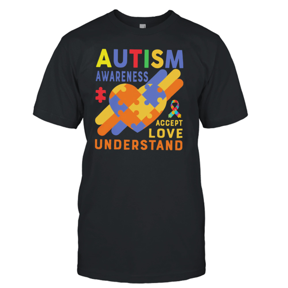 Autism Awareness Accept Love Understand Shirt