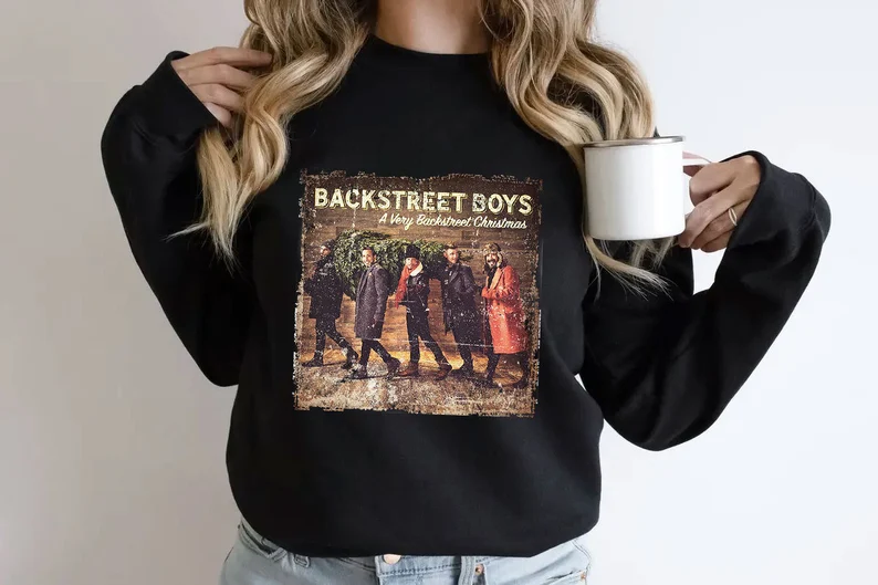 Backstreet Boys A Very Backstreet Christmas Shirt, Backstreet Boys Christmas Gift, Backstreet Boys Fan Xmas Shirt, Backstreet Boys Shirt