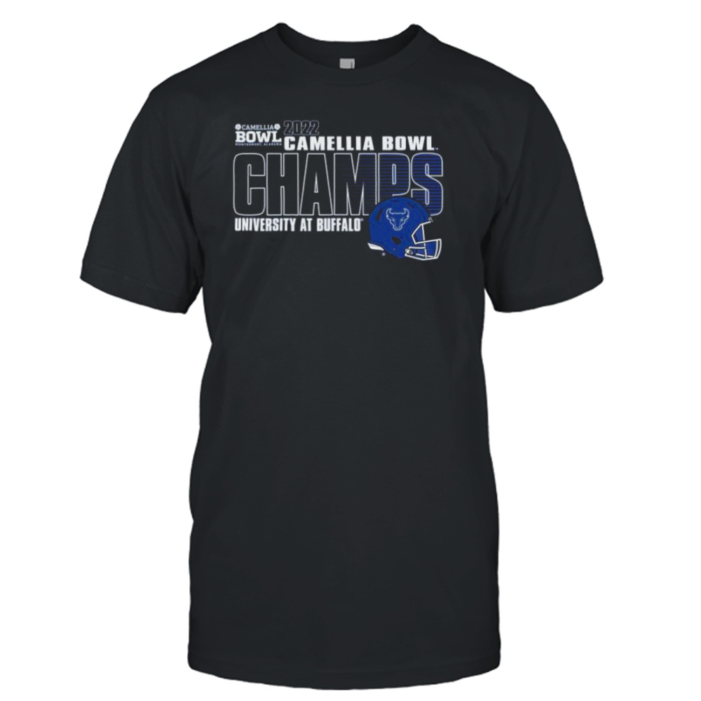 Buffalo Football 2022 Camellia Bowl Champion T-Shirt