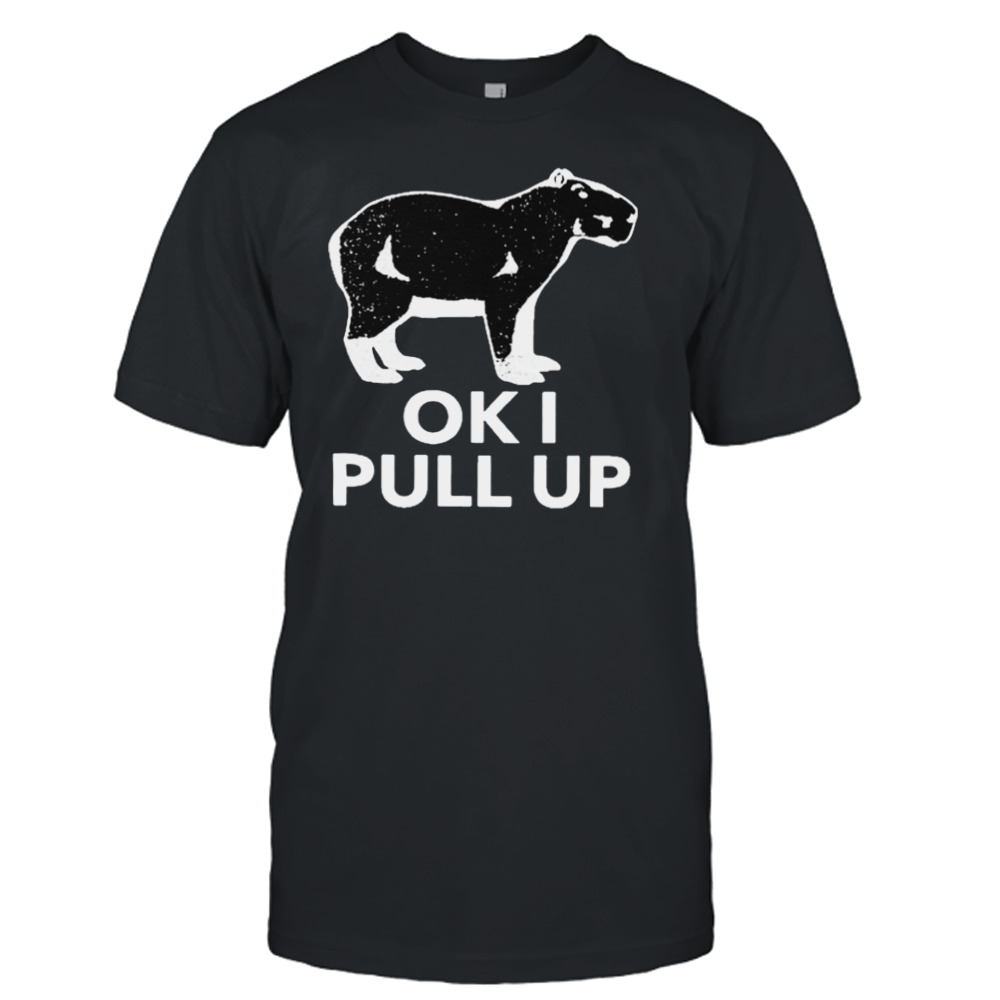 Capybaraman ok I pull up T-shirt