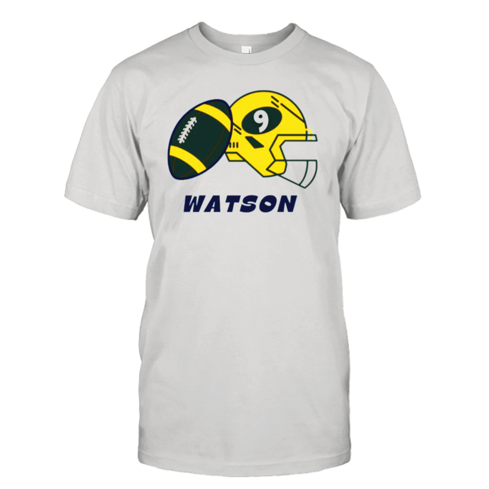 Christian Watson Number 9 American Football shirt