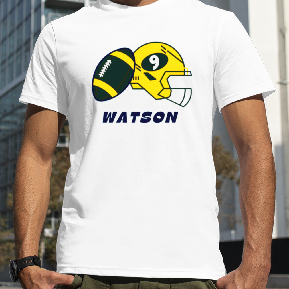 Christian Watson Number 9 American Football shirt